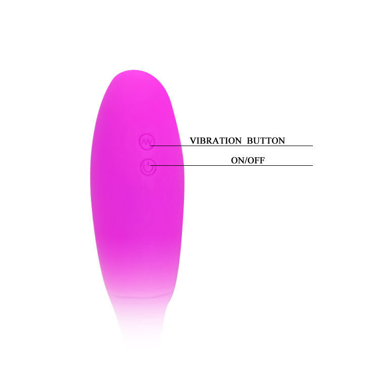 Vibrador flexível PRETTY LOVE Snaky Vibe de silicone com 7 vibrações e 3 funções de cócegas para estimulação dupla.