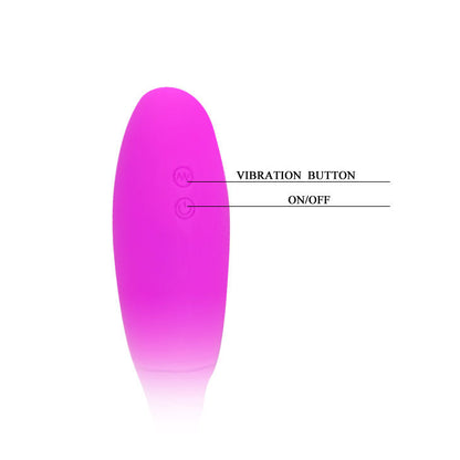 Vibrador flexível PRETTY LOVE Snaky Vibe de silicone com 7 vibrações e 3 funções de cócegas para estimulação dupla.