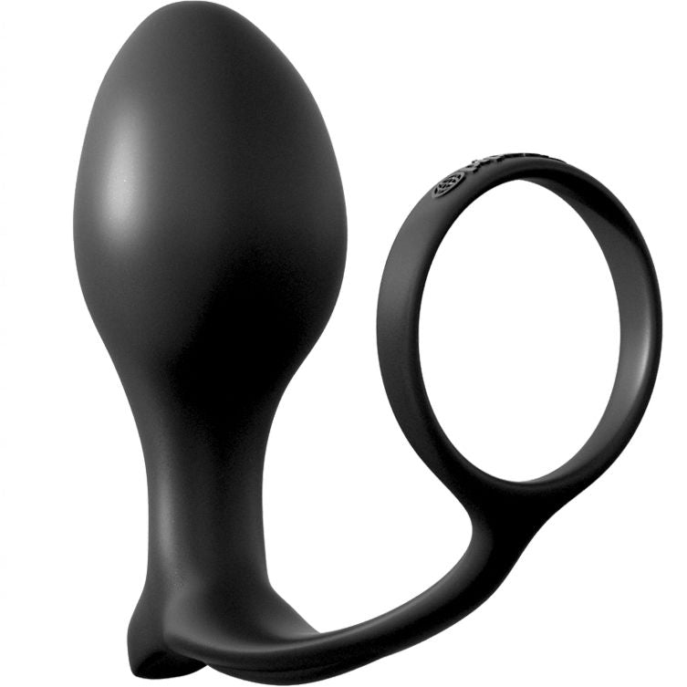 ANAL FANTASY Anel Peniano Avançado com Plug Anal Ass-Gasm em silicone