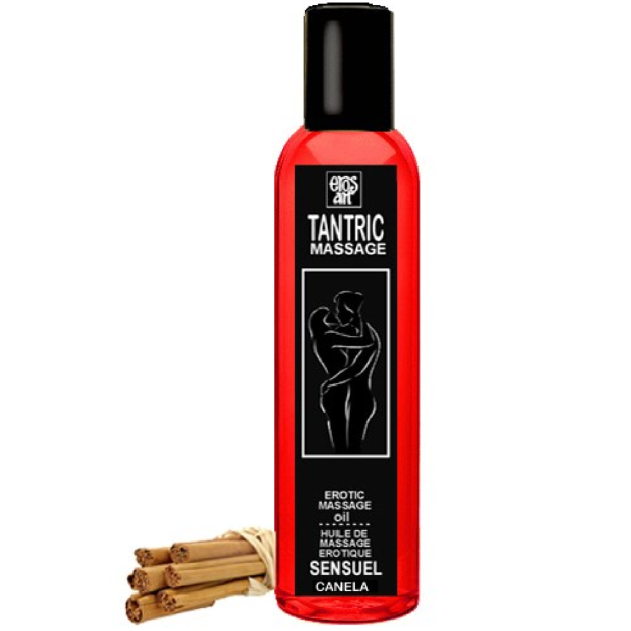 Óleo de Massagem Tântrica Natural com Canela Afrodisíaca 30ml