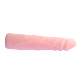Dildo de Silicone Realístico BAILE com Toque de Pele de 23 CM, ideal para prazer intenso e realista.
