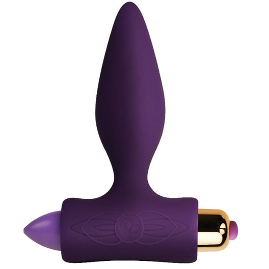 ROCKS-OFF Plug Anal Vibratório Petite Sensations Lila para iniciantes