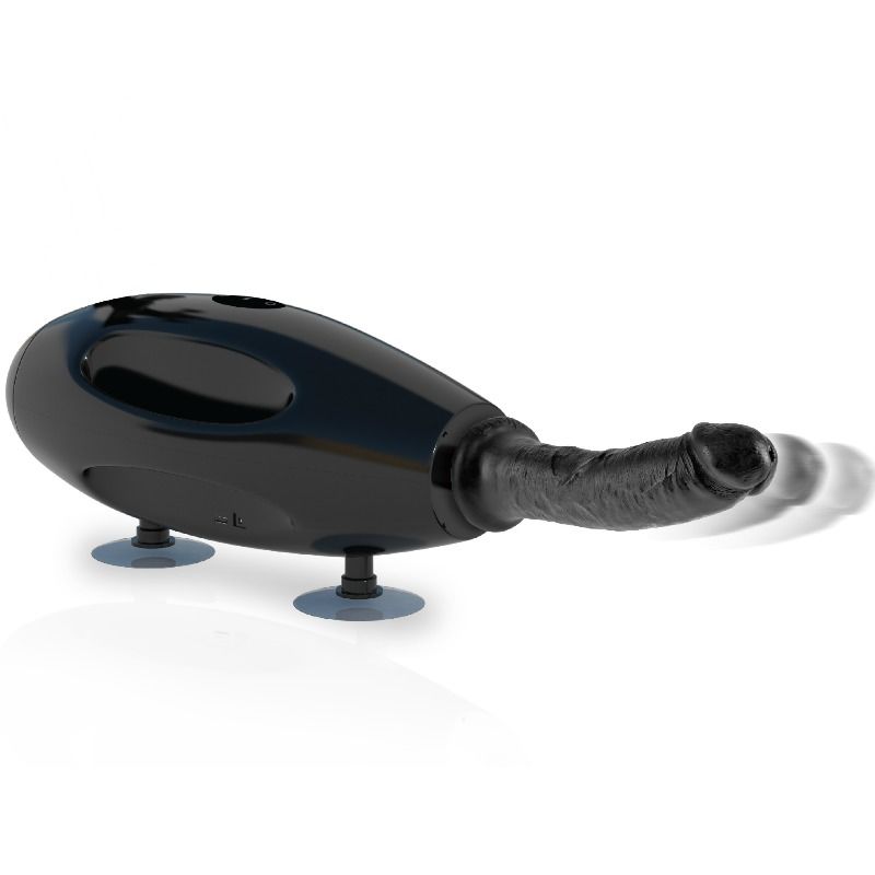 Máquina de Sexo Portátil FETISH FANTASY EXTREME com dildos intercambiáveis e adaptador universal