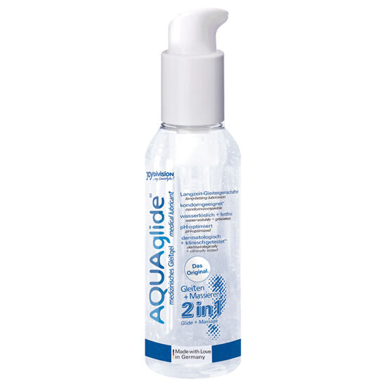 Lubrificante e Gel de Massagem 2 em 1 AQUAGLIDE 125ml