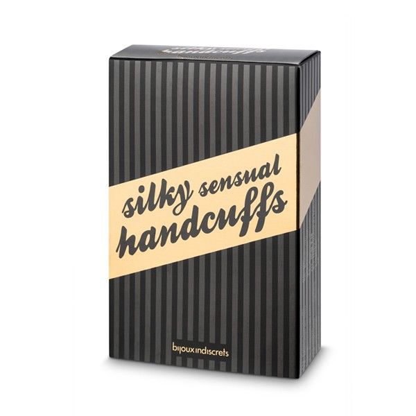 Algemas de seda sensuais BIJOUX - LES PETITS BONBONS para bondage elegante.