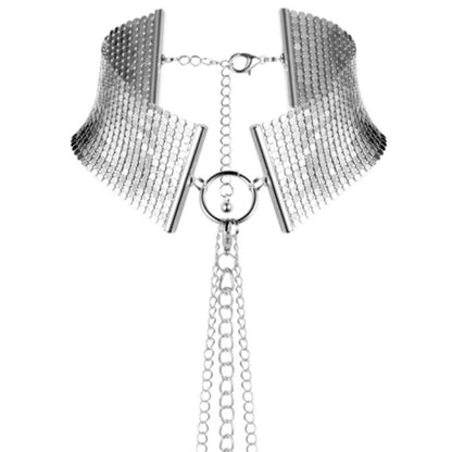 Colar Metálico Ajustável BIJOUX - DÉSIR MÉTALLIQUE para estilo e bondage suave.