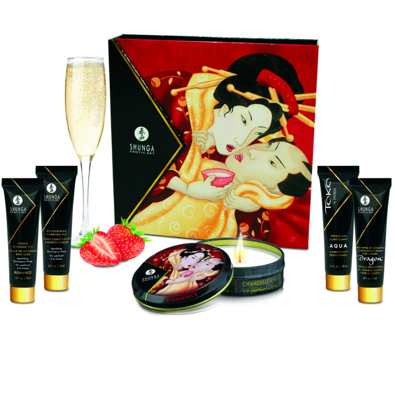 KIT SECRETO DE MORANGOS E CAVA DE GEIXA