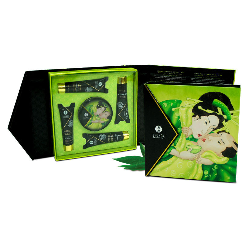 KIT DE CHÁ VERDE ORGÂNICO SECRET GEISHA