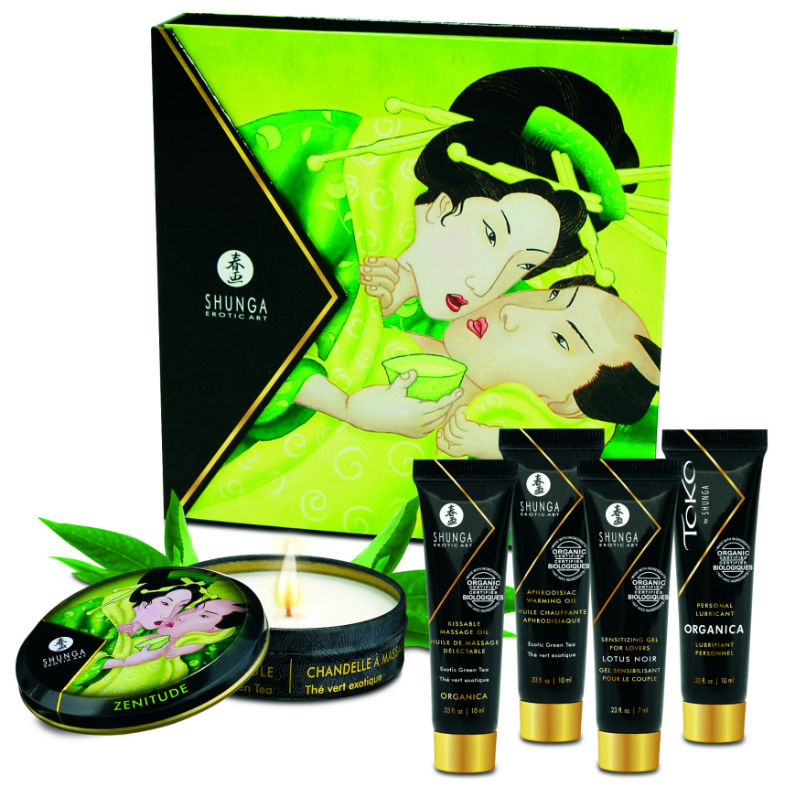 KIT DE CHÁ VERDE ORGÂNICO SECRET GEISHA