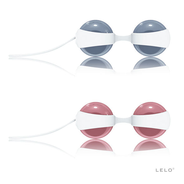 LELO Luna Bolas Chinesas para exercícios Kegel, com pesos e conector de silicone