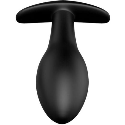 Detalhe do Plug Anal Âncora de Silicone Preto PRETTY LOVE 8.5cm