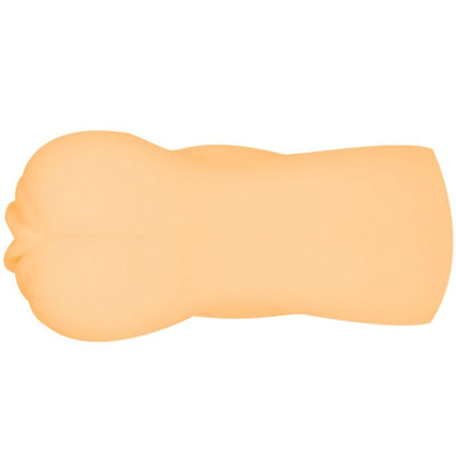 Mini Masturbador Masculino BAILE com design de mulher grávida, mostrando detalhes da textura.