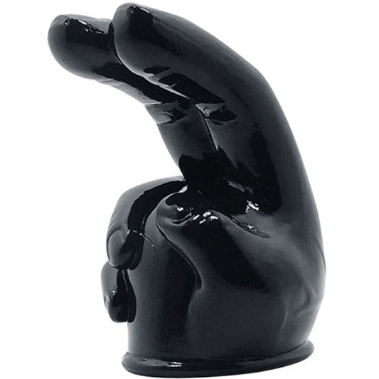 Cabeça intercambiável BAILE para massageador, com design em forma de mão para estimulação aprimorada.