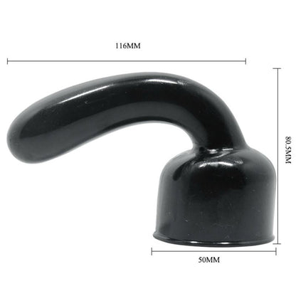 Close-up da Cabeça Intercambiável BAILE para Massageador, projetada para estimulação do Ponto G.
