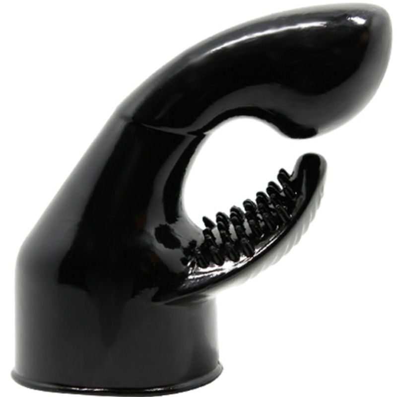 Cabeça Intercambiável BAILE Power Head para massajador, design para estimulação do Ponto G e Clitóris.