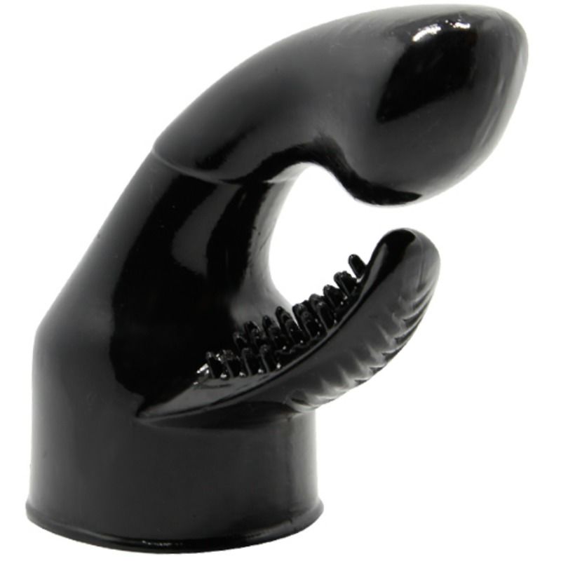 Cabeça Intercambiável BAILE Power Head para massajador, design para estimulação do Ponto G e Clitóris.