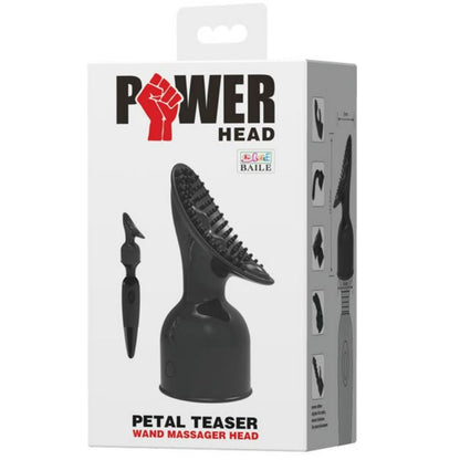 Close-up da Cabeça Intercambiável BAILE Power Head para Estimulação Clitoriana.