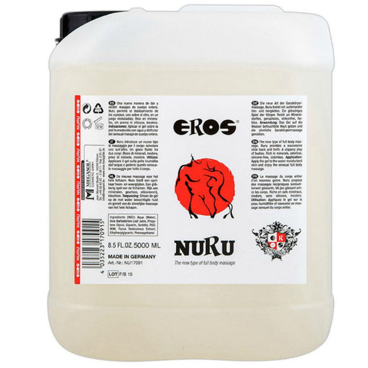 Óleo de Massagem Nuru Rico em Mineral 5000 ML