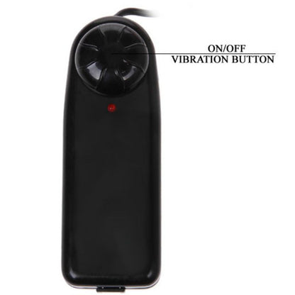 Detalhe do Dildo Realista Vibratório BAILE de 20cm com ventosa, destacando sua textura e forma ergonómica.