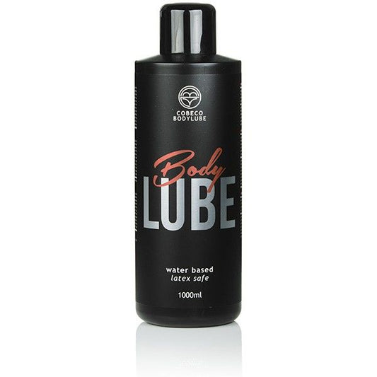 COBECO CBL Body Lube Water Based 1000ml para prazer íntimo e hidratação duradoura