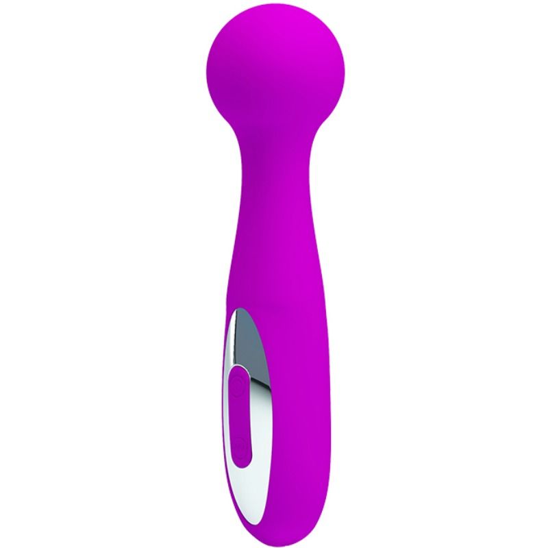 Pretty Love Vibrador Massajador Wade Recarregável com 12 Funções de Silicone Lilás