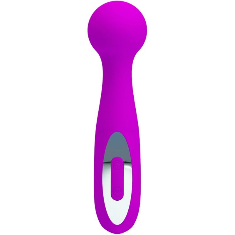 Pretty Love Vibrador Massajador Wade Recarregável com 12 Funções de Silicone Lilás