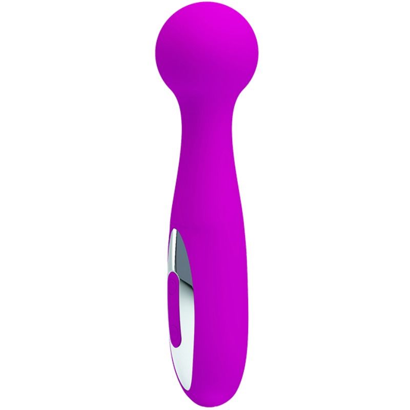 Pretty Love Vibrador Massajador Wade Recarregável com 12 Funções de Silicone Lilás