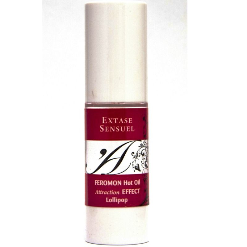 Óleo de Massagem Efeito Aquecimento com Feromonas de Pirulito 30ml
