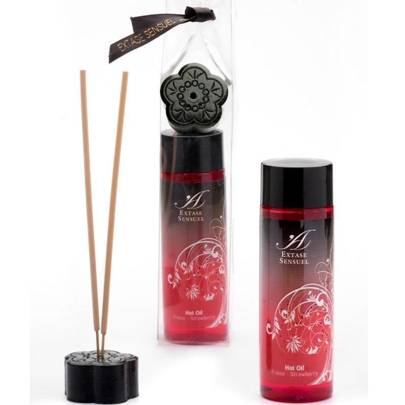 Óleo Estimulante de Calor de Morango 100 ml