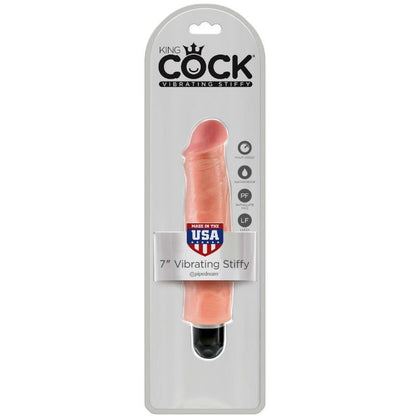 Vibrador Realístico Stiffy 17.8 cm Natural