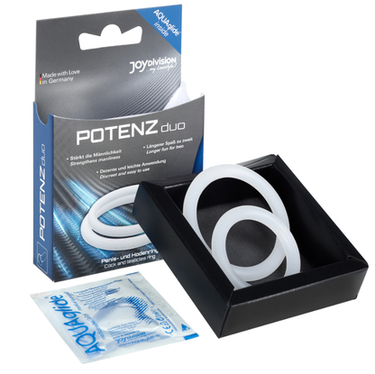 Anel Peniano POTENZDUO - Branco - M