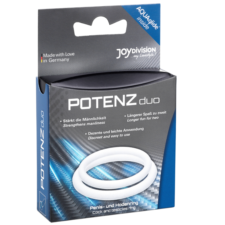 Anel Peniano POTENZDUO - Branco - M