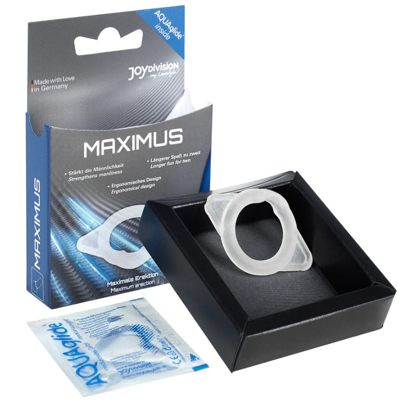 Anel Peniano Maximus - Branco - XS