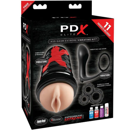 Kit de Prazer Masculino - Exploso Ass-Gasm Vagina Design