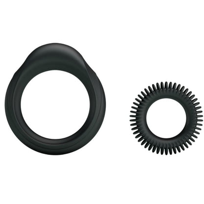 Kit 2 Anéis Penianos de Silicone BAILE para retardar a ejaculação e intensificar o prazer.