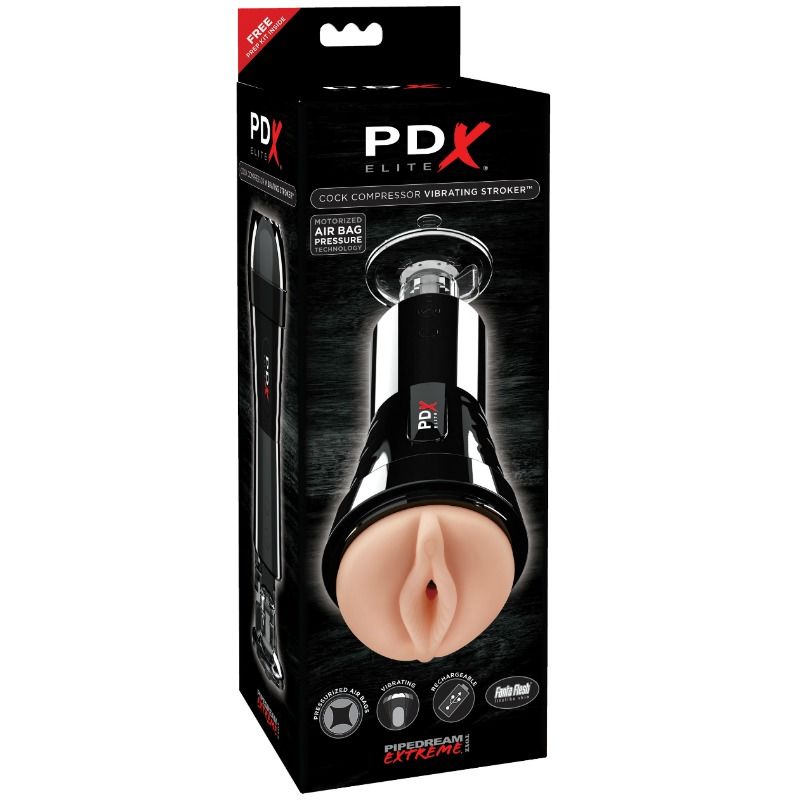 Masturbador Masculino Vibrante Compressor de Galo