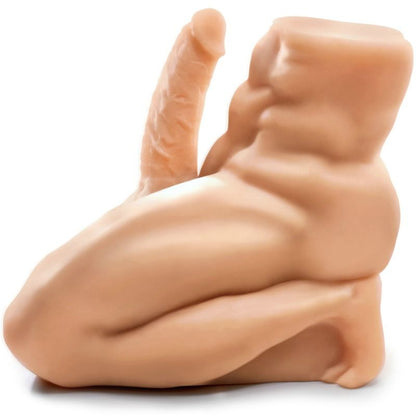 Torso Realista com Pénis Foda-me Homem Bobo!