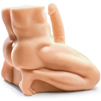 Torso Realista com Pénis Foda-me Homem Bobo!