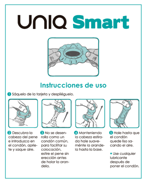 Preservativo Smart Latex Free Pré-Ereção 3 Unidades