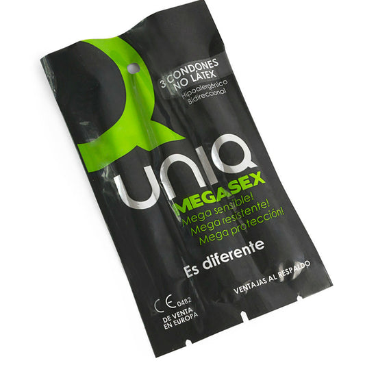 Preservativos Megasex Latex Free Sensitive 3 Unidades