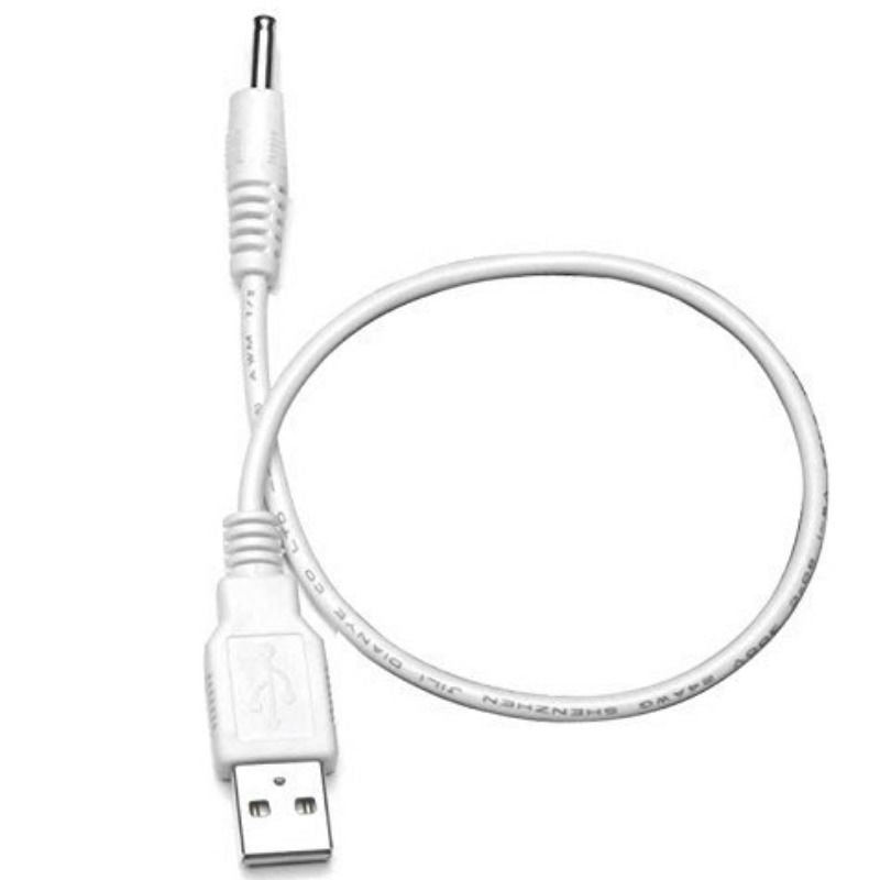 Cabo de carregamento USB LELO para brinquedos sexuais, garantindo compatibilidade e energia.