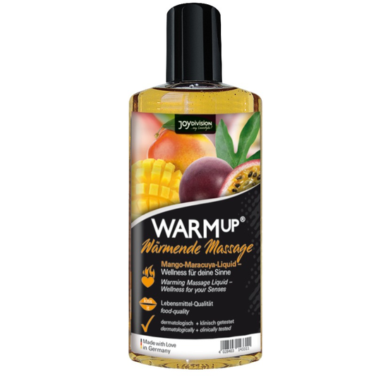 Óleo de Massagem Aquaglide - Manga e Maracujá Warmup 150 ml