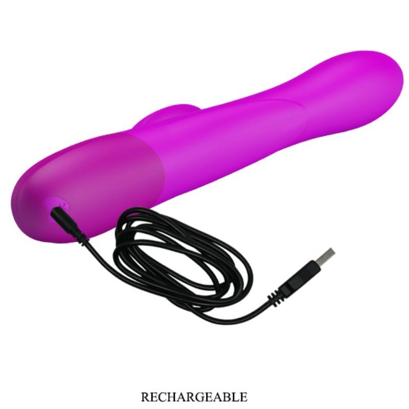 Pretty Love Vibrador Dempsey Inflável Recarregável com Multivibração