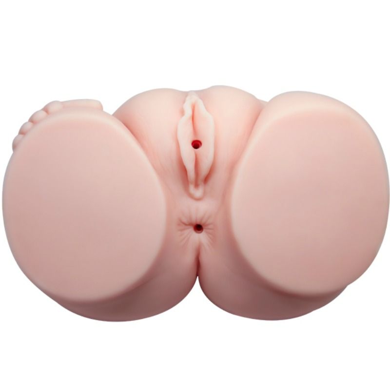 Masturbador Masculino Realista Vagina e Ânus com Vibração