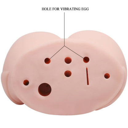Masturbador Masculino Realista Vagina e Ânus com Vibração