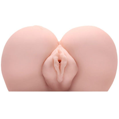 Masturbador Realista com Vagina, Ânus e Tatuagem Vibratória