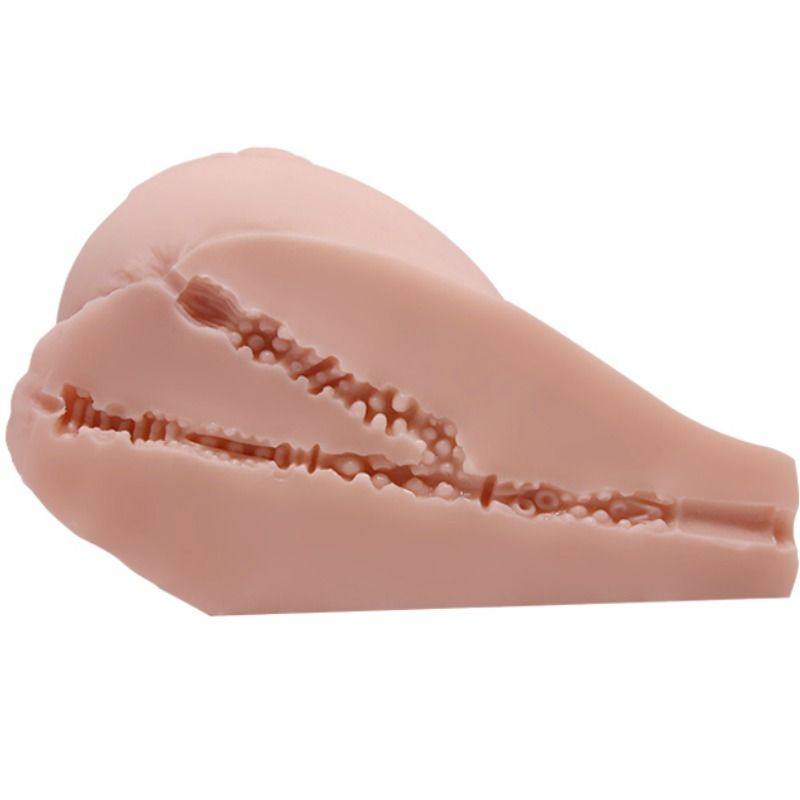 Masturbador Realista com Vagina, Ânus e Tatuagem Vibratória