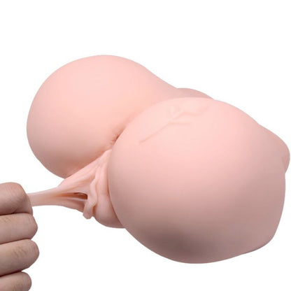 Masturbador Realista com Vagina, Ânus e Tatuagem Vibratória