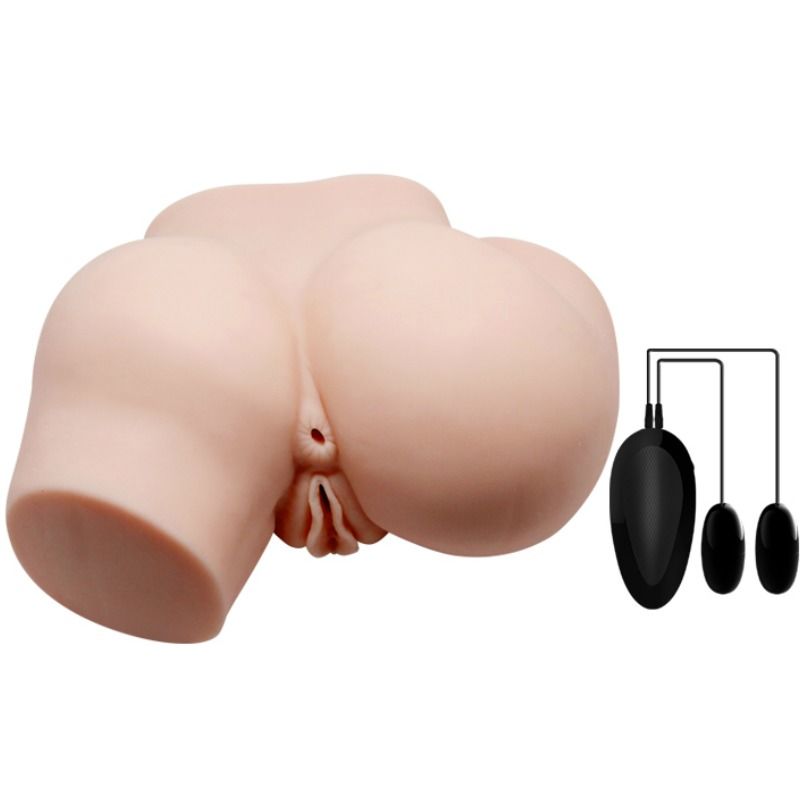 Masturbador de Bunda com Vagina, Ânus e Vibração Realistas