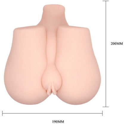 Masturbador Masculino Realista com Vagina e Ânus Vibratórios